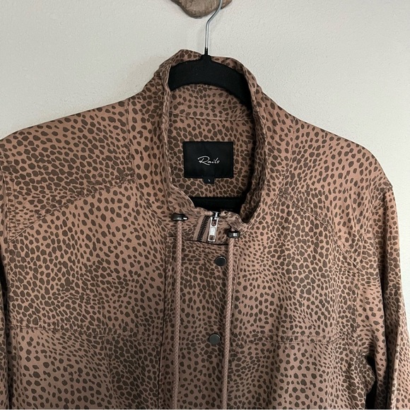 NWOT Rails Tennessee Jacket Tawny Spots Brown Casual Women’s Large - Picture 9 of 14